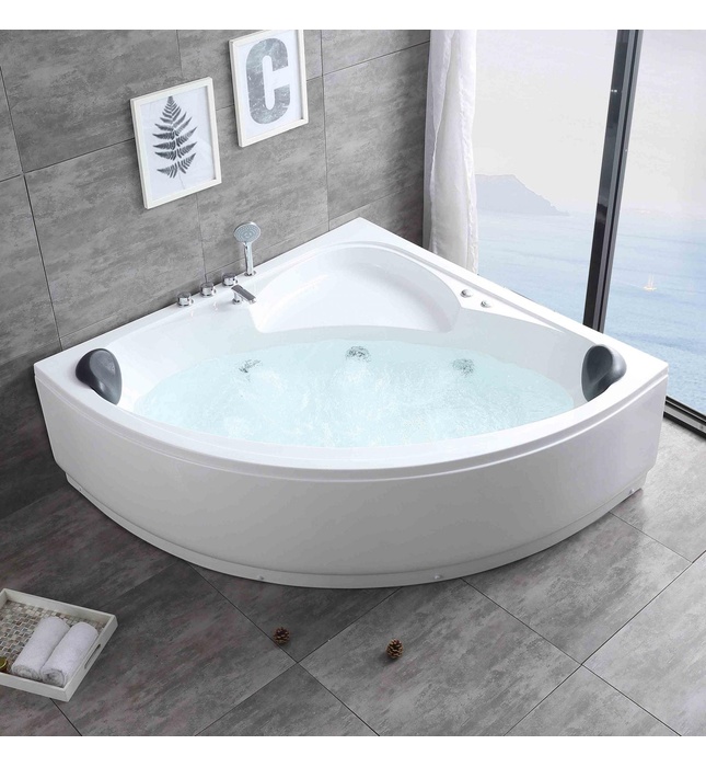 Bồn tắm massage đặt góc Govern 1.3m JS-8098