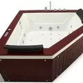 Bồn tắm góc massage sục khí 1.5m Govern JS-0503-1