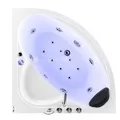 Bồn tắm massage đặt góc 1.3m Govern JS-8096