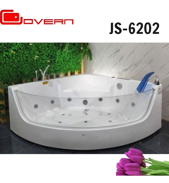 Bồn tắm góc massage 1.35m Govern JS-6202