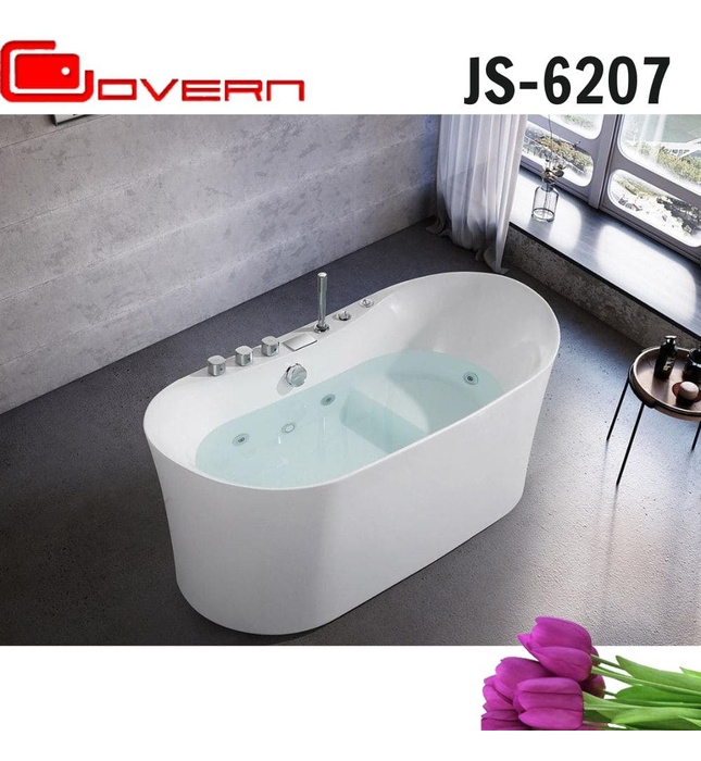 Bồn tắm massage sục khí 1.6m Govern JS-6207