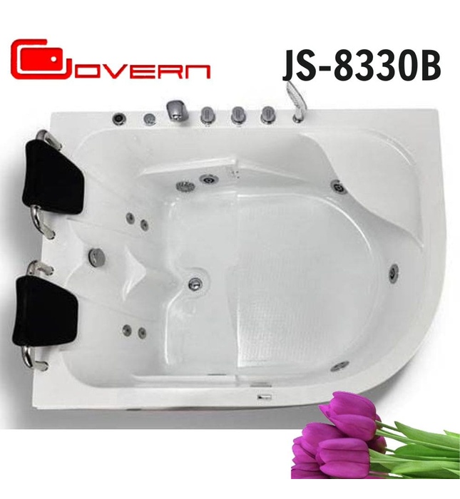 Bồn tắm massage góc sục khí 1.8m Govern JS-8330B