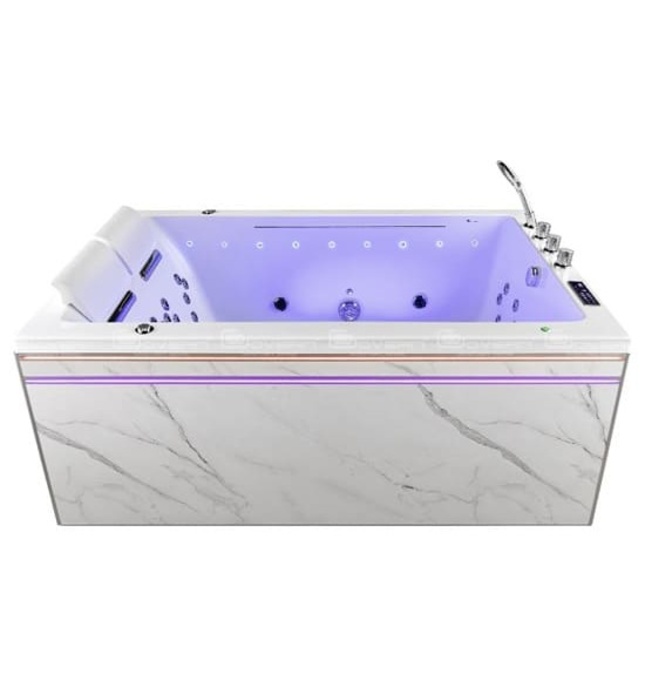 Bồn tắm massage sục khí gia nhiệt 1.7m Govern K-1217