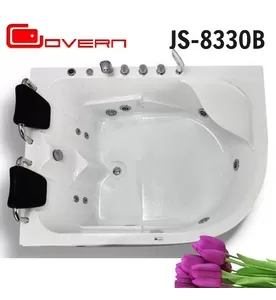 Bồn tắm massage góc sục khí 1.8m Govern JS-8330B