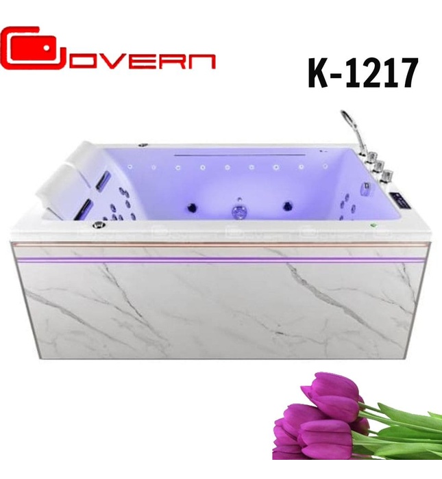 Bồn tắm massage sục khí gia nhiệt 1.7m Govern K-1217