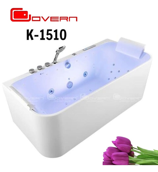 Bồn tắm massage sục khí gia nhiệt 1.7m Govern K-1510