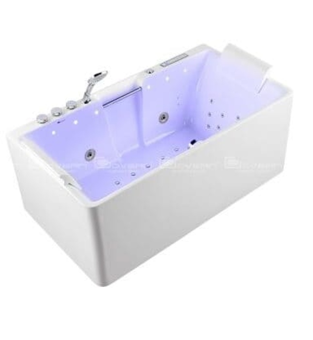 Bồn tắm massage sục khí gia nhiệt 1.5m Govern K-1511