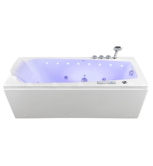 Bồn tắm massage sục khí gia nhiệt 1.7m Govern K-1512