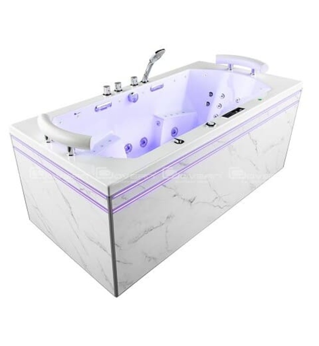 Bồn tắm massage vân đá 1.8m Govern K-1906