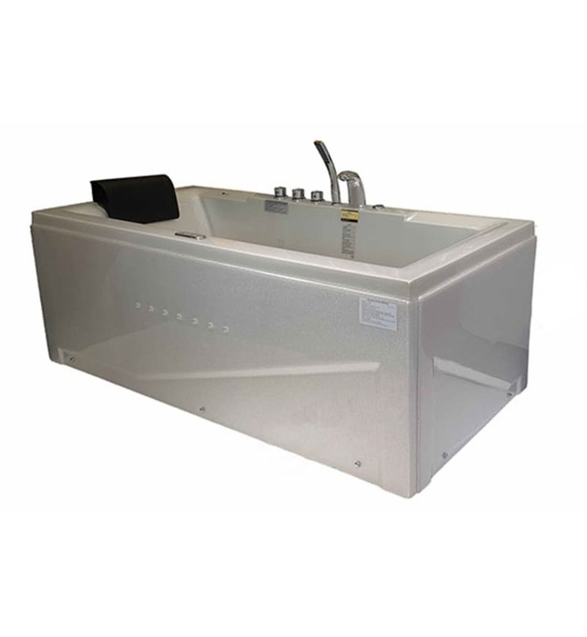 Bồn tắm áp tường massage 1.7m Govern K-3008P