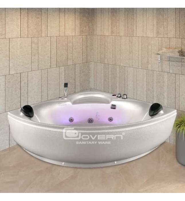 Bồn tắm đặt góc massage 1.3m Govern K-3009