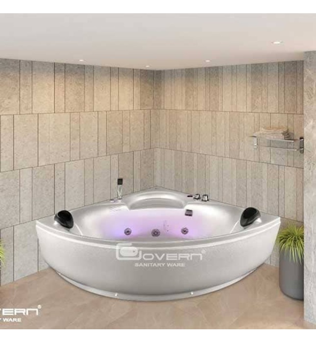 Bồn tắm đặt góc massage 1.3m Govern K-3009P