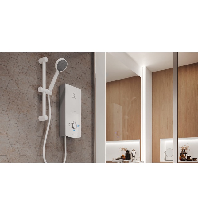 Bình nước nóng trực tiếp Ariston Aures Premium 4.5P Ivory