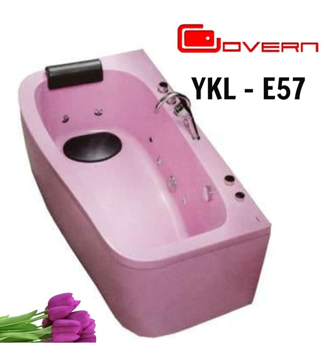 Bồn tắm màu massage 1.45m Govern YKL-E57