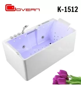 Bồn tắm massage sục khí gia nhiệt 1.7m Govern K-1512