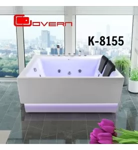 Bồn tắm hình vuông massage 1.5m Govern K-8155