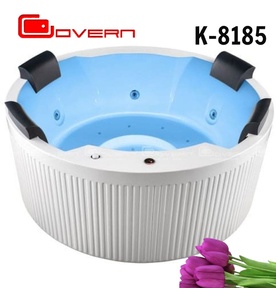Bồn tắm tròn massage sục khí gia nhiệt 1.8m Govern K-8185