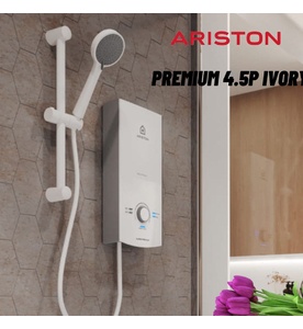 Bình nước nóng trực tiếp Ariston Aures Premium 4.5P Ivory