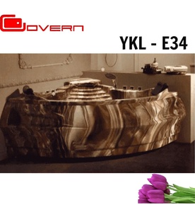 Bồn tắm đặt góc massage màu Govern YKL - E34