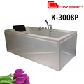 Bồn tắm áp tường massage 1.7m Govern K-3008P