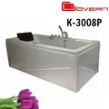 Bồn tắm áp tường massage 1.7m Govern K-3008P