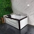 Bồn tắm áp tường massage 1.75m Govern K-8188