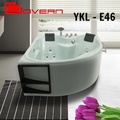 Bồn tắm đặt góc massage 1.4m Govern YKL–E46