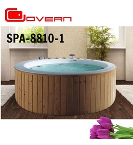 Bồn tắm massage yếm gỗ Govern SPA-8810-1 ( 1650x1650x650mm )