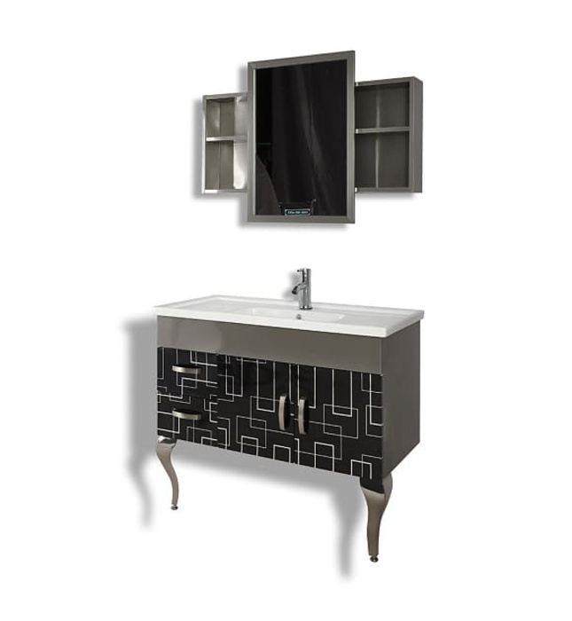 Tủ inox chậu sứ Govern A-2809