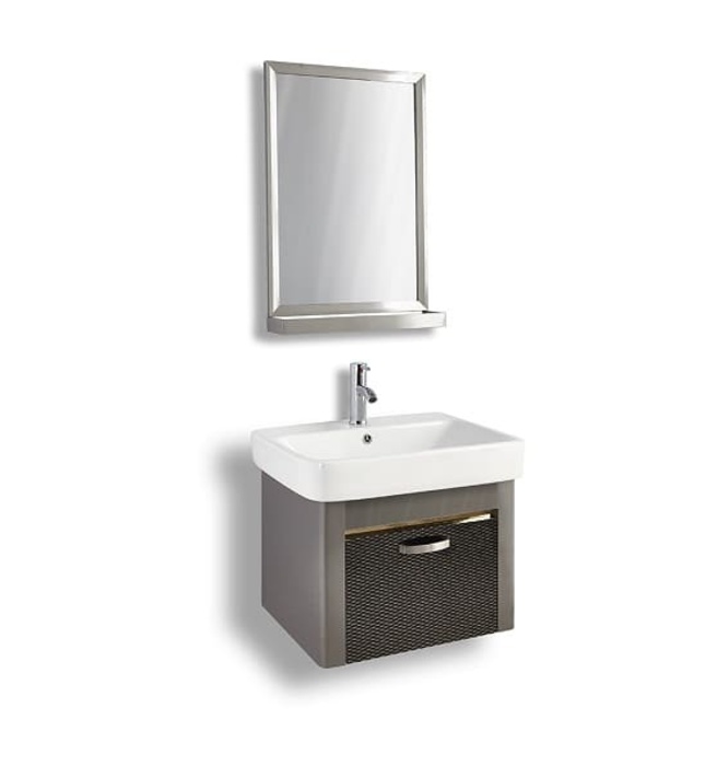 Tủ inox chậu sứ Govern A-2950