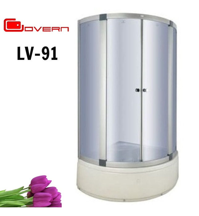 Cabin tắm kính đứng đế lửng Govern LV-91
