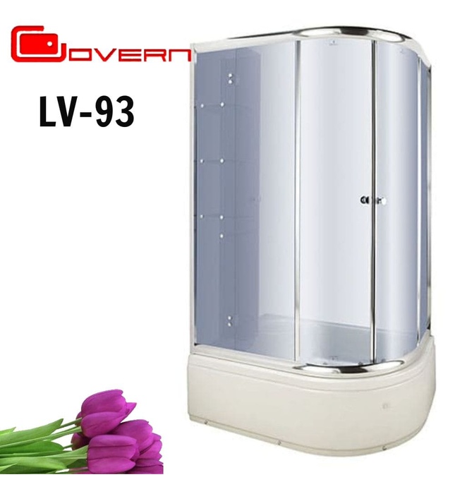 Cabin tắm kính đứng đế lửng Govern LV-93