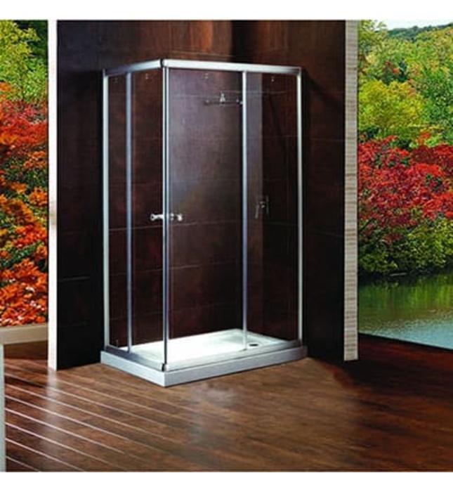 Cabin tắm kính đứng đế thấp khay tắm màu Govern YKL-P812