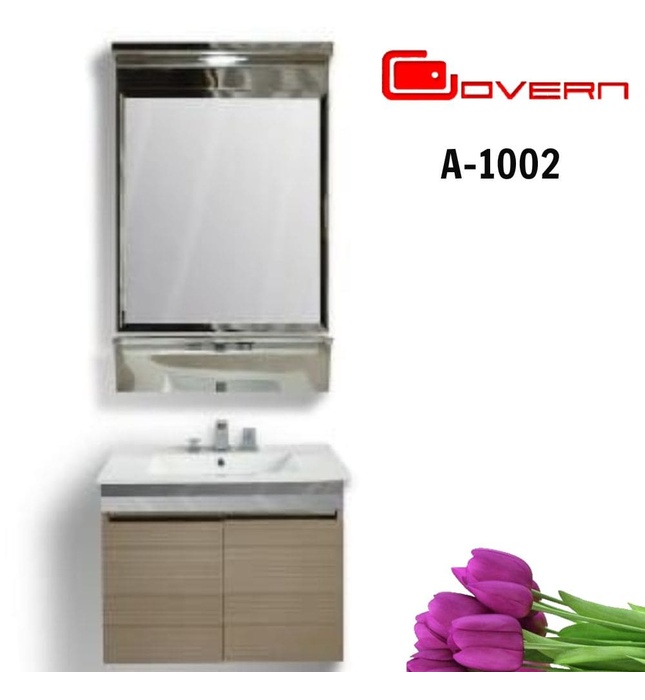 Tủ inox chậu sứ Govern A-1002