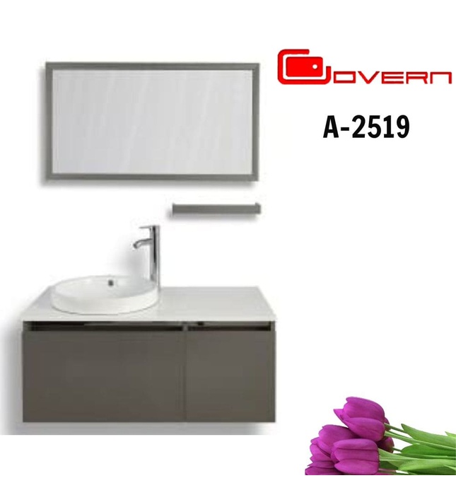 Tủ inox chậu sứ Govern A-2519
