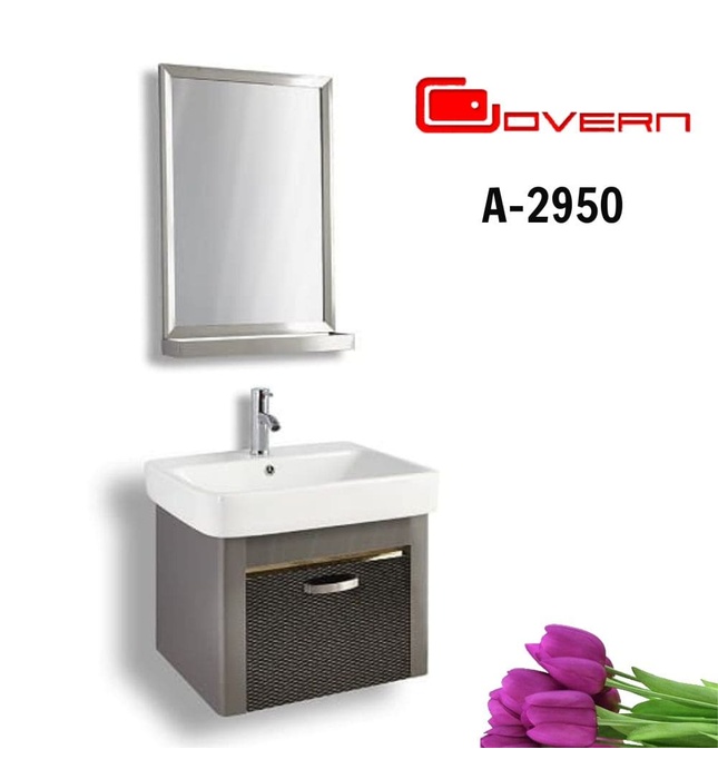 Tủ inox chậu sứ Govern A-2950