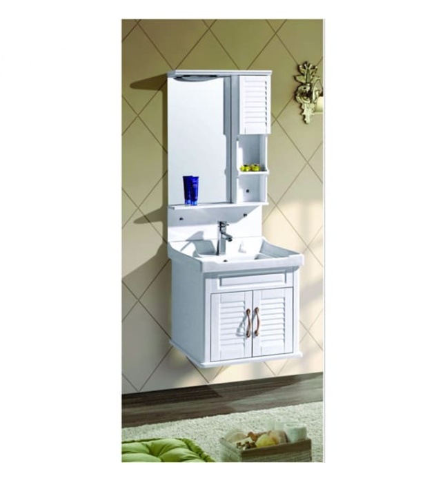 Tủ lavabo PVC chậu sứ Govern P-2102