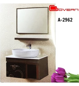Tủ inox chậu sứ Govern A-2962