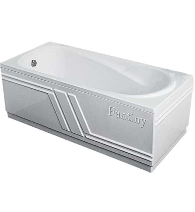 Bồn tắm yếm phải chân inox 1.7m Fantiny MLB-170N(R)