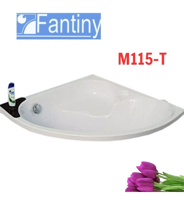 Bồn tắm góc xây Fantiny M115-T (1100 x 1100 x 450mm) 