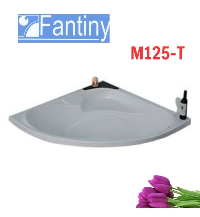 Bồn tắm góc xây Fantiny M125-T (1250 x 1250 x 450mm) 