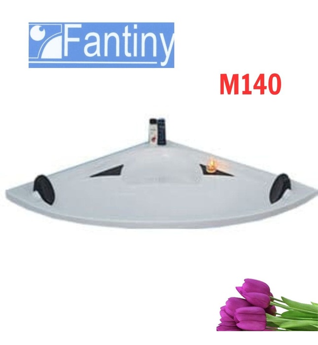 Bồn tắm góc xây Fantiny M140 (1400 x 1400 x 450mm) 