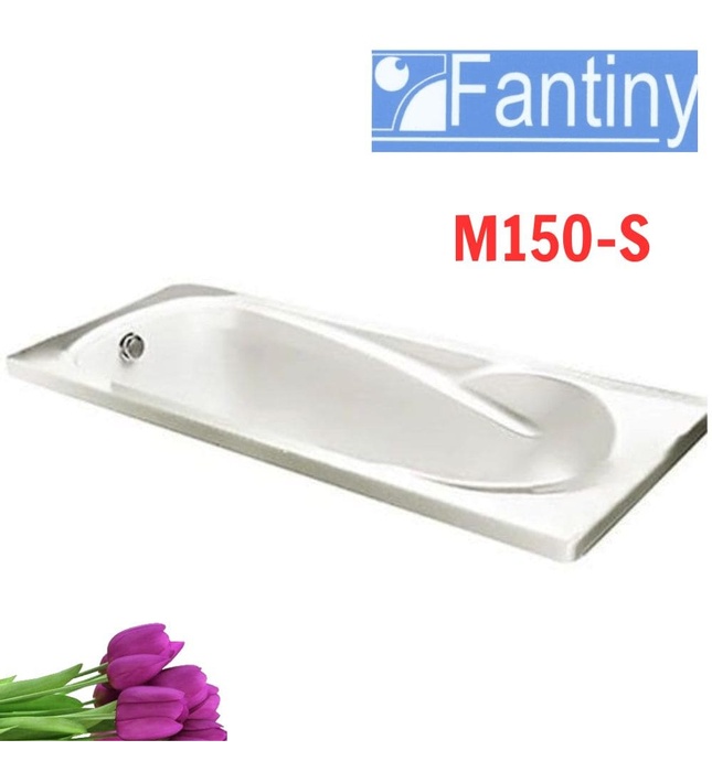 Bồn tắm xây Fantiny M150-S (1500 x 750 x 415mm)