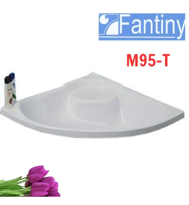 Bồn tắm góc xây Fantiny M95-T (950 x 950 x 350mm) 