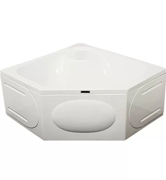 Bồn tắm góc có yếm chân inox 0.95m Fantiny MB-95H