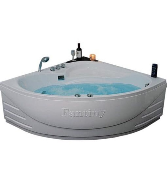 Bồn tắm góc massage có yếm 1.1m Fantiny MBM 110T