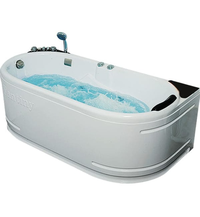 Bồn tắm massage yếm trái 1.6m Fantiny MBM 160L(L)