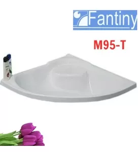 Bồn tắm góc xây Fantiny M95-T (950 x 950 x 350mm) 