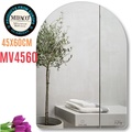 Gương Mifaco MV4560 Vòm Trơn 45x60cm
