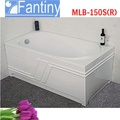 Bồn tắm yếm phải chân inox 1.5m Fantiny MLB-150S(R)